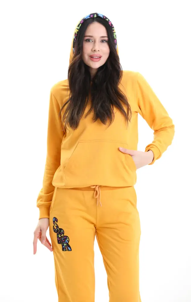 Safran 3 Iplik Şardonsuz Eşofman Takımı