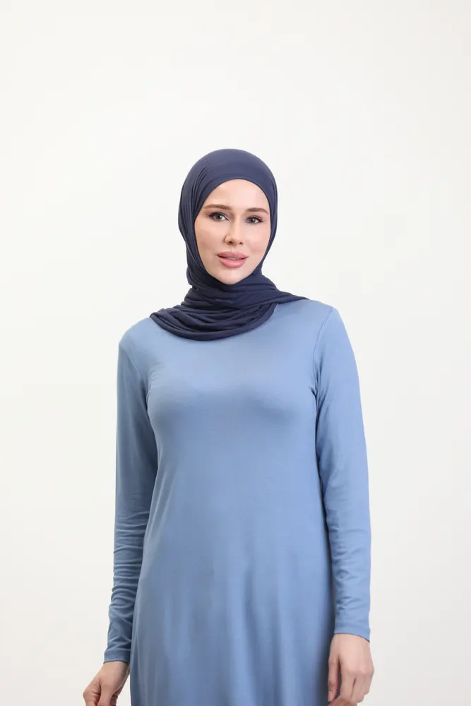 Indigo Viskon Uzun Tunik