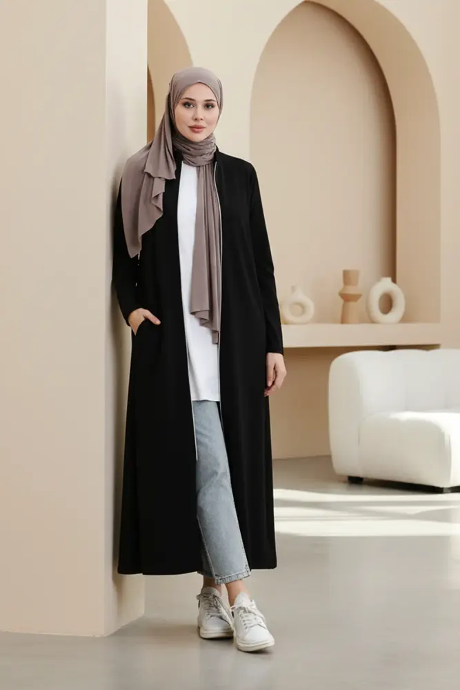 KADIN TESETTÜR UZUN FERACE