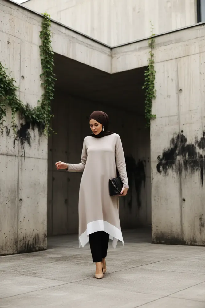 TESETTÜR ETEĞİ DOKUMA TUNİK