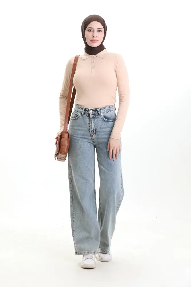 POLO YAKA LİKRALI TŞÖRT